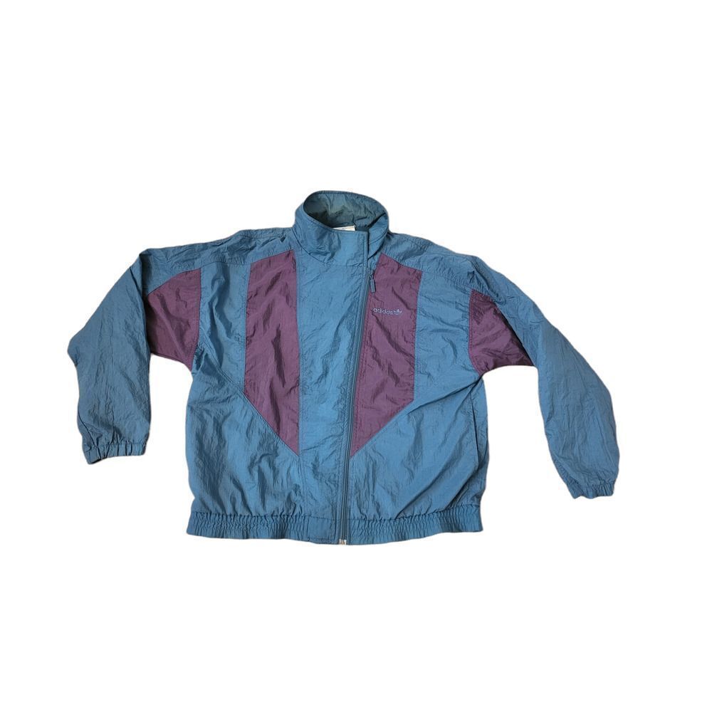Adidas Mens VTG TrackSuit Green/Purple Size Medium in good condition.